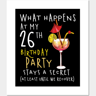 26Th Birthday - What Happens 26Th Birthday Posters and Art